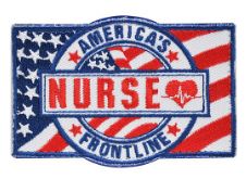 Americas Nurse Frontline Velco Patch - VELCRO