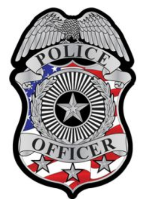 Police Officer Badge Patch