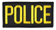 Police Tab Patch