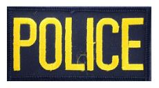 Police Tab Patch