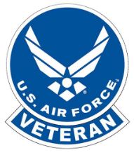 New Air Force Logo Veteran Patch