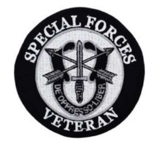 Special Forces Veteran Patch