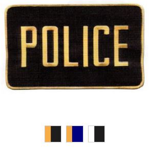 Police Back Patch - Medium