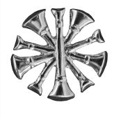 Bugles Collar Device - Pair