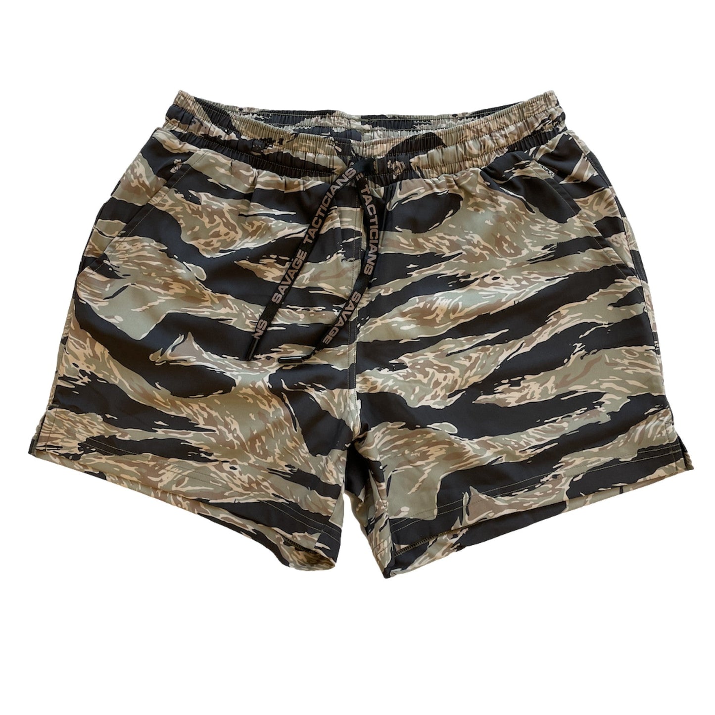 SavTac Tiger Stripe Swim Trunks