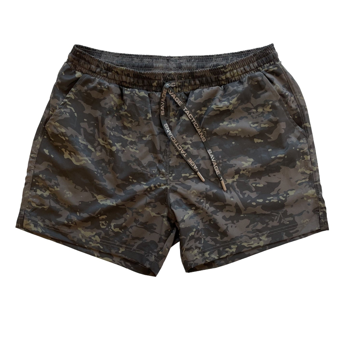 SavTac STMC Black Swim Trunks