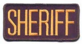 Sheriff Patch - Small