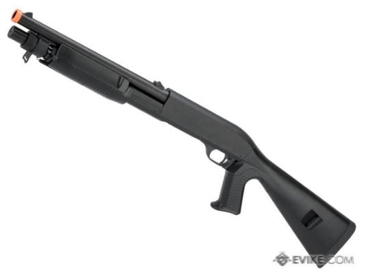 CYMA Full Metal M3 3-Round Burst Multi-Shell Airsoft Shotgun