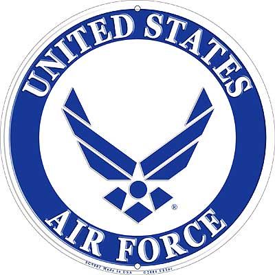 USAF Logo Metal Sign