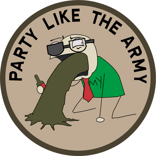 Sketch's World © Party Like The Army Sticker