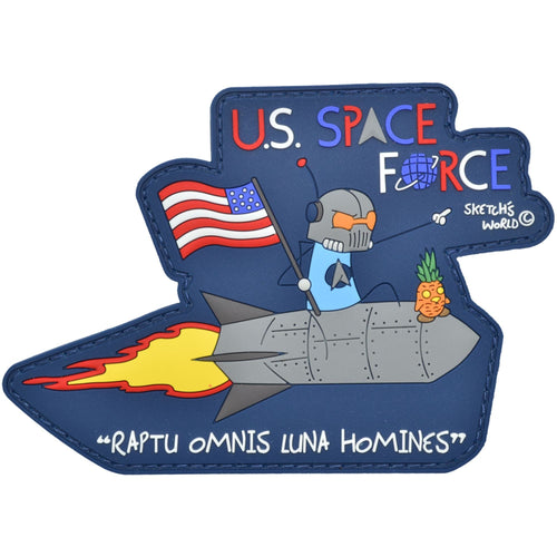 Sketch's World © Officially Licensed - Space Force - 3.5 inch PVC Patch