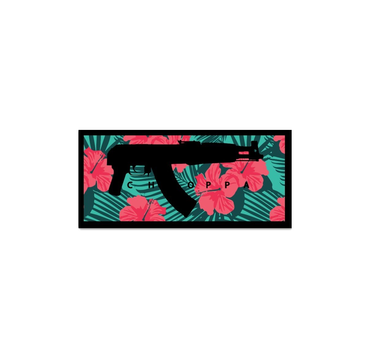 SavTac Tropo Choppa 4" Sticker*