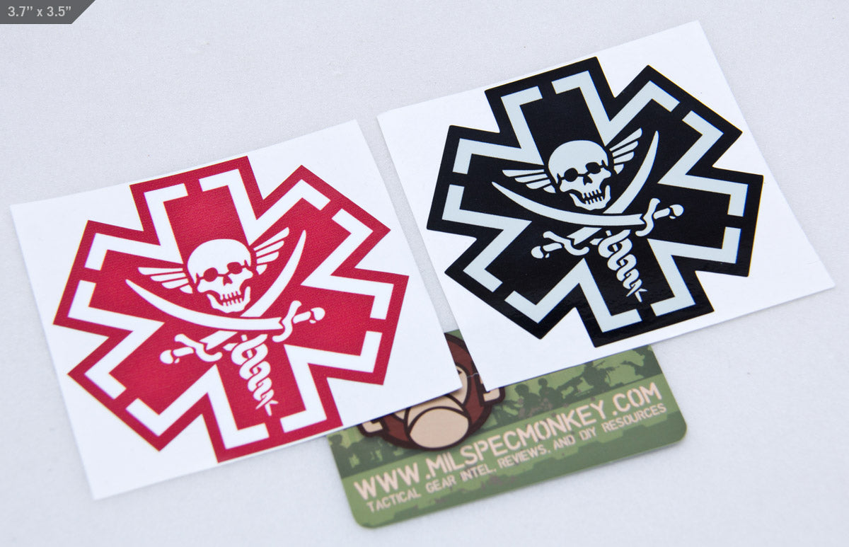 TacMed Pirate Decal