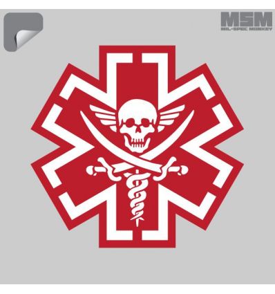 TacMed Pirate Decal