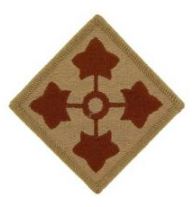 4th Infantry Division Patches