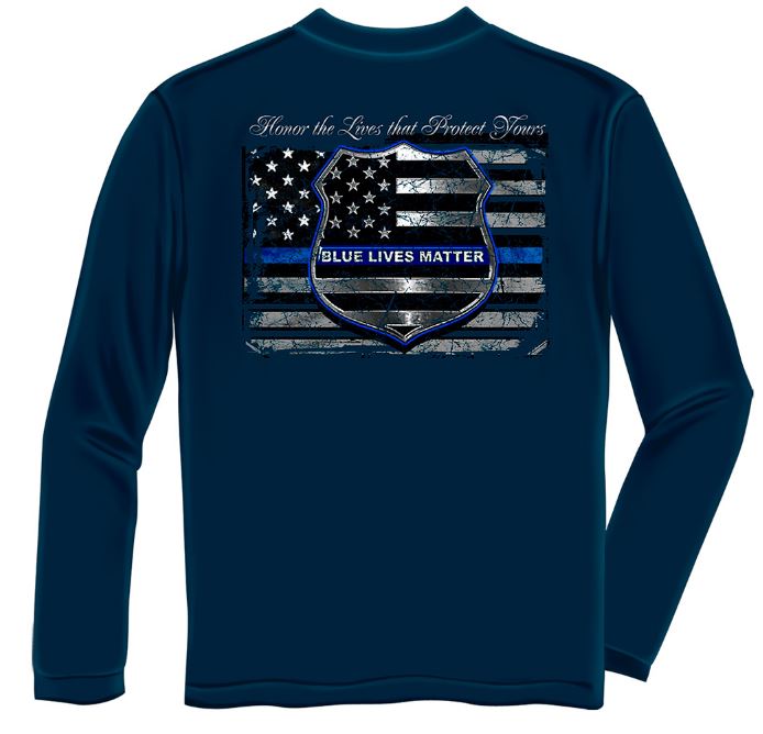 Blue Lives Matter Long Sleeve T-Shirt