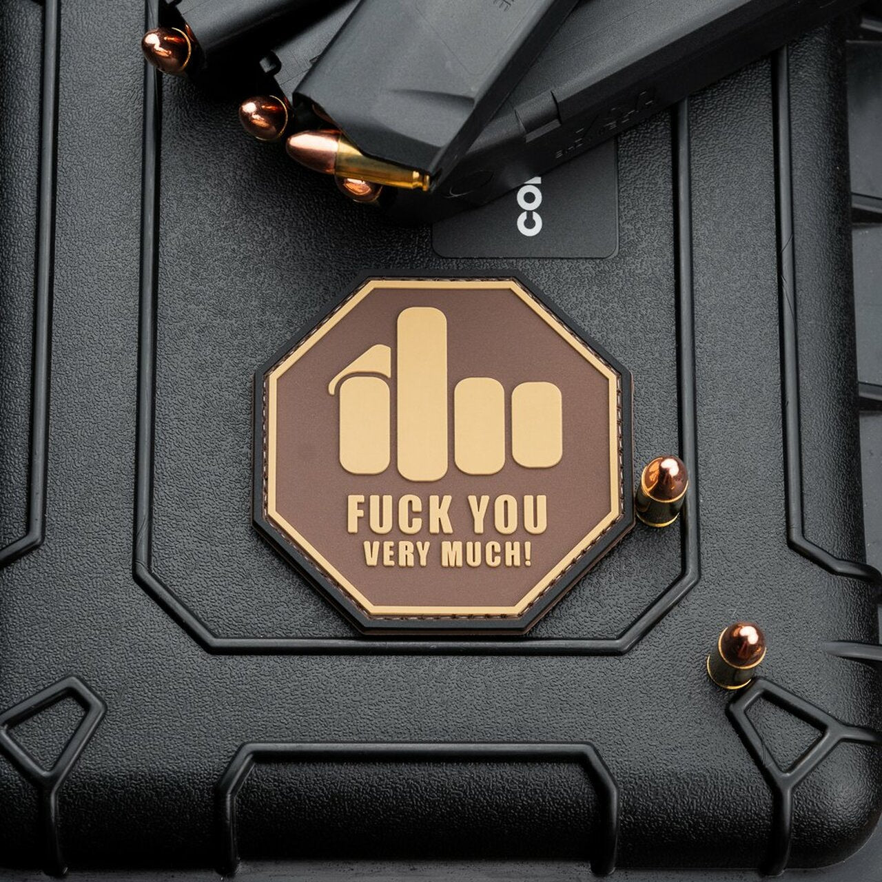 "F*ck You Very Much" PVC Patch