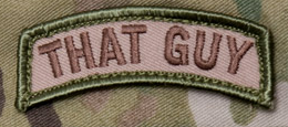 "That Guy" Velcro Tab Patch