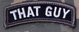 "That Guy" Velcro Tab Patch