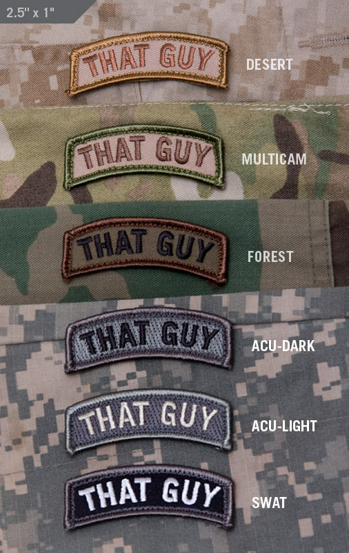 "That Guy" Velcro Tab Patch