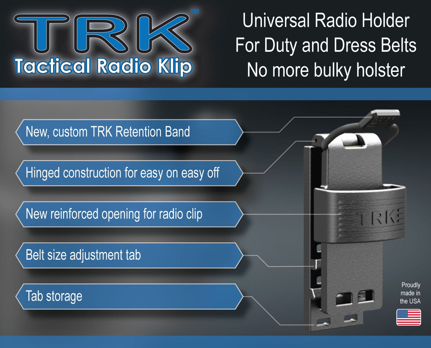 Tactical Radio Klip