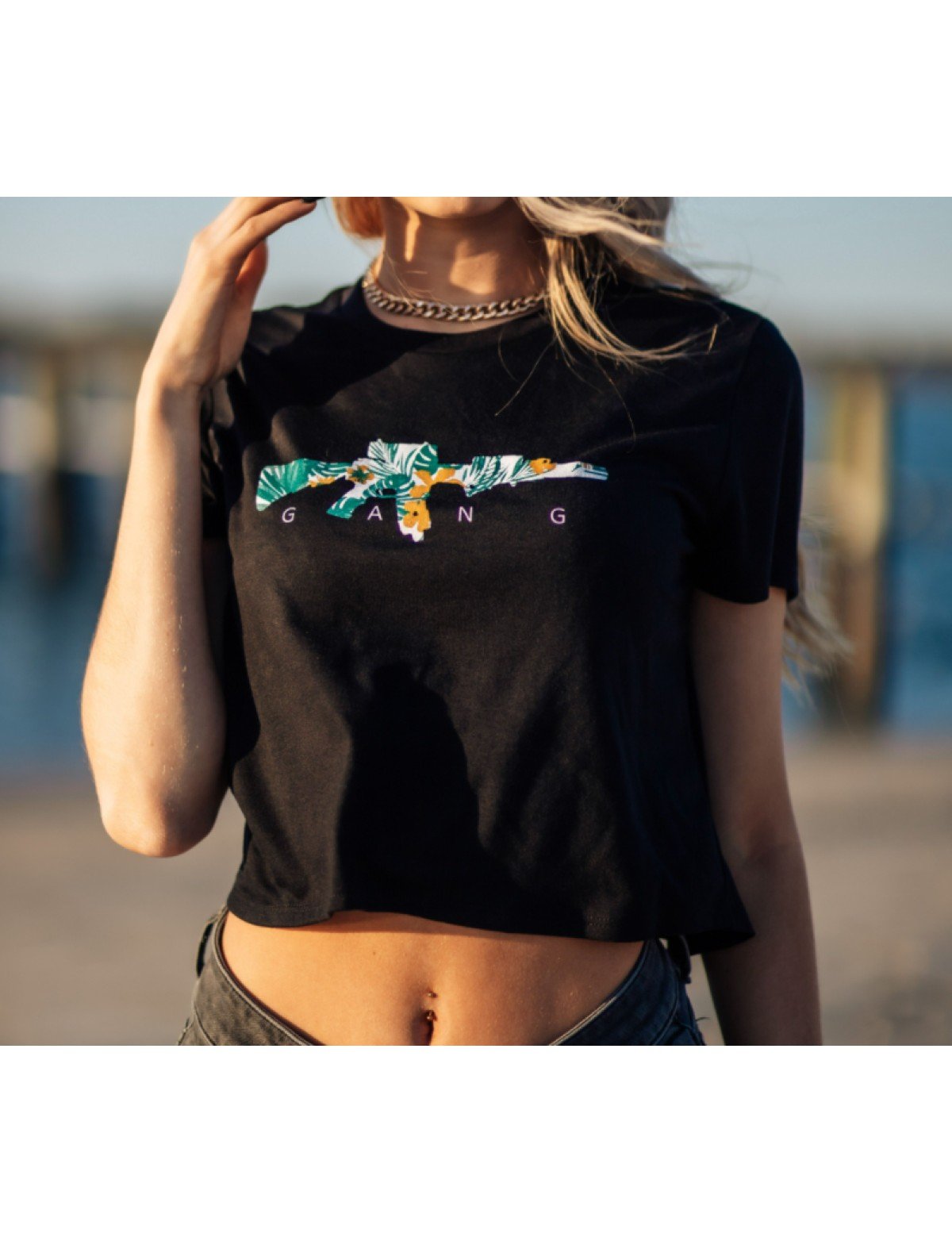 SavTac Tropo Gang- Women's Crop