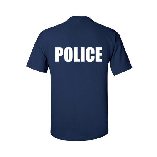 Police T-Shirt Blue/White
