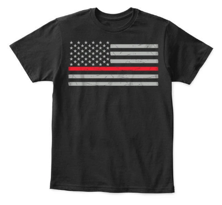 Youth Thin Red Line T-Shirt