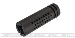 APS UAR Muzzle Airsoft Flash Hider - 14mm Negative